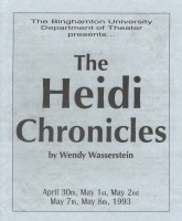 The Heidi Chronicles Cover