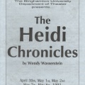 The Heidi Chronicles Cover